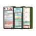WhiteCoat Clipboard® Trifold - Army Green Respiratory Therapy Edition